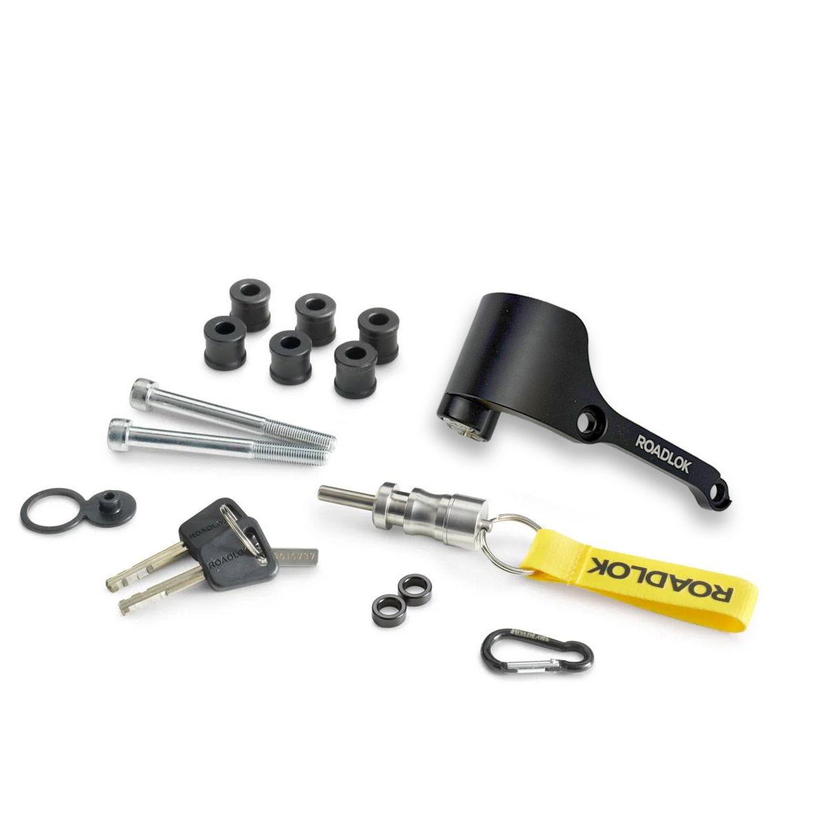 RoadLok XRA 80 mm, rechts — zwart