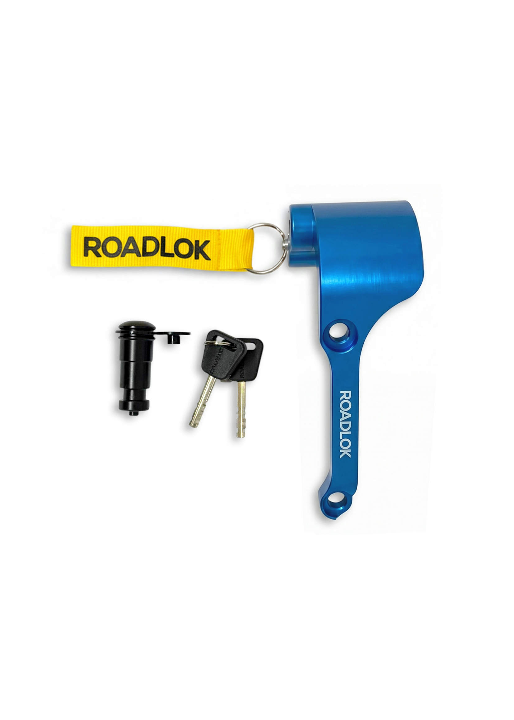 RoadLok XRA Eurosport 100 mm BMW/HD, rechts — M-blauw