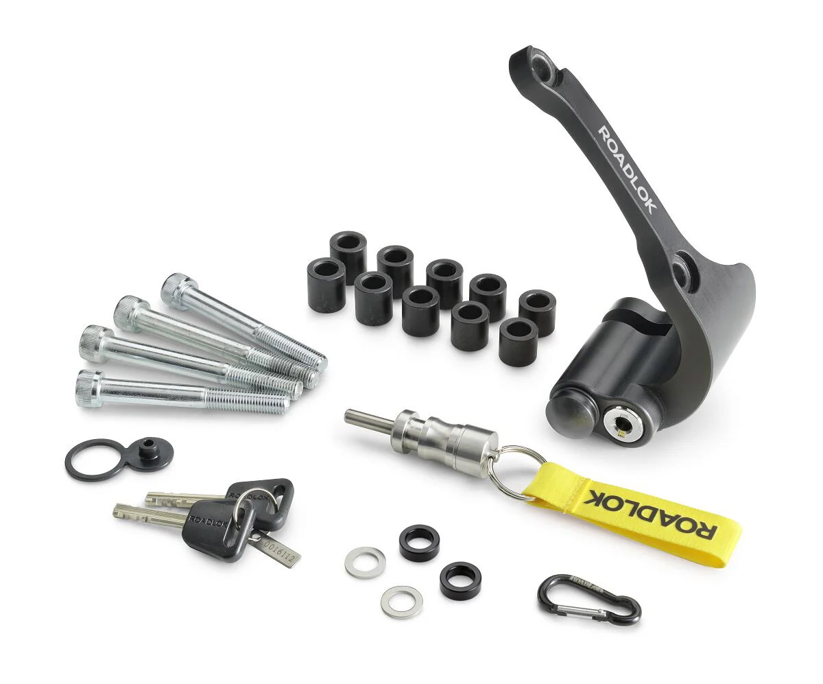 RoadLok XRA Eurosport 100 mm, links — zwart